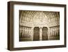 The Main Entrance to Notre Dame Cathedral, Paris, France-Russ Bishop-Framed Photographic Print