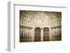 The Main Entrance to Notre Dame Cathedral, Paris, France-Russ Bishop-Framed Photographic Print