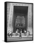 The Main Entrance to the Chase Manhattan Bank-Al Fenn-Framed Stretched Canvas