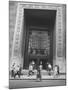 The Main Entrance to the Chase Manhattan Bank-Al Fenn-Mounted Photographic Print