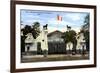 The Main Entrance to the Exhibition, Lima, Peru, C1900s-null-Framed Giclee Print