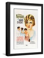 The Main Event - 1927-null-Framed Giclee Print