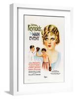 The Main Event - 1927-null-Framed Giclee Print