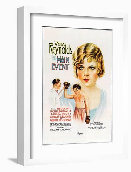 The Main Event - 1927-null-Framed Giclee Print