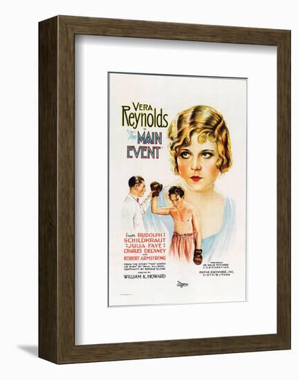 The Main Event - 1927-null-Framed Giclee Print