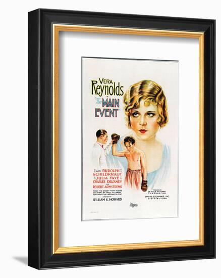 The Main Event - 1927-null-Framed Giclee Print