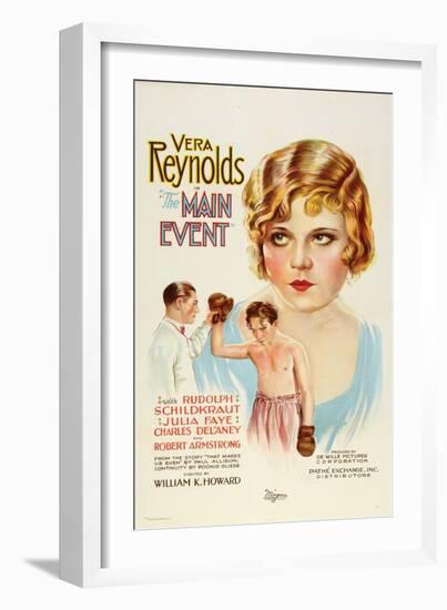 The Main Event-null-Framed Art Print