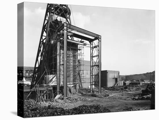 The Main Fan Drift at Rossington Colliery, Doncaster, South Yorkshire, 1966-Michael Walters-Stretched Canvas