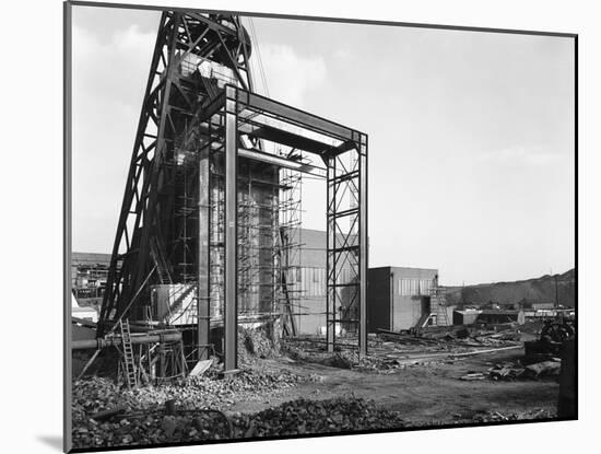 The Main Fan Drift at Rossington Colliery, Doncaster, South Yorkshire, 1966-Michael Walters-Mounted Photographic Print