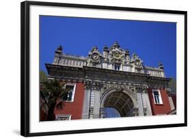 The Main Gate, Dolmabahce Palace, Istanbul, Turkey-Neil Farrin-Framed Photographic Print