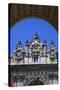 The Main Gate, Dolmabahce Palace, Istanbul, Turkey-Neil Farrin-Stretched Canvas