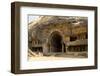 The Main Open Chaitya (Temple) in the Bhaja Caves, Excavated in Basalt, Lonavala-Tony Waltham-Framed Photographic Print