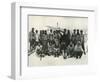 'The Main Party at Cape Evans After The Winter, 1911', (1913)-Herbert Ponting-Framed Photographic Print