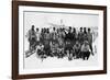 'The Main Party at Cape Evans after the Winter', Scott's South Pole expedition, Antarctica, 1911-Herbert Ponting-Framed Photographic Print