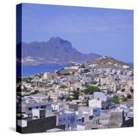 The Main Port of Mindelo on the Island of Sao Vicente, Cape Verde Islands-Geoff Renner-Stretched Canvas