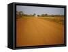 The Main Road from Cameroun to the Capital Bangui, Central African Republic, Africa-David Poole-Framed Stretched Canvas