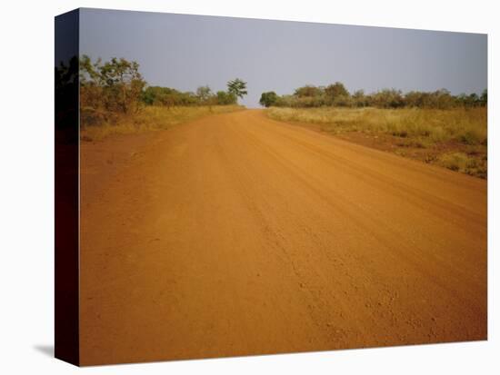 The Main Road from Cameroun to the Capital Bangui, Central African Republic, Africa-David Poole-Stretched Canvas