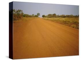 The Main Road from Cameroun to the Capital Bangui, Central African Republic, Africa-David Poole-Stretched Canvas