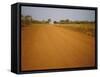 The Main Road from Cameroun to the Capital Bangui, Central African Republic, Africa-David Poole-Framed Stretched Canvas