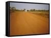 The Main Road from Cameroun to the Capital Bangui, Central African Republic, Africa-David Poole-Framed Stretched Canvas