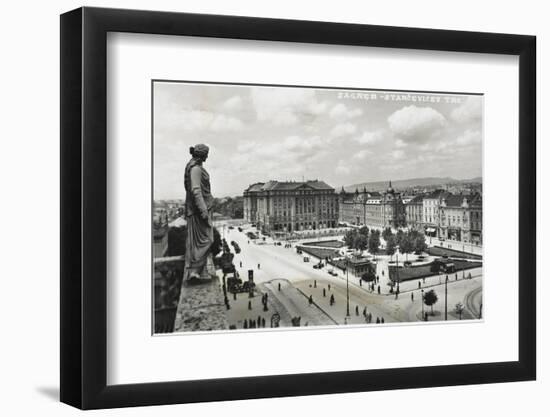 The Main Square of Zagreb, Croatia-null-Framed Photographic Print