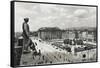 The Main Square of Zagreb, Croatia-null-Framed Stretched Canvas