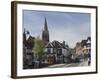 The Main Street, Lyndhurst, New Forest, Hampshire, England, United Kingdom, Europe-James Emmerson-Framed Photographic Print