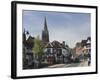 The Main Street, Lyndhurst, New Forest, Hampshire, England, United Kingdom, Europe-James Emmerson-Framed Photographic Print