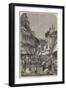 The Main Street of Agra-null-Framed Giclee Print