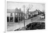 The Main Street of Dove Holes, Derbyshire, 1913-null-Framed Art Print