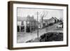 The Main Street of Dove Holes, Derbyshire, 1913-null-Framed Art Print