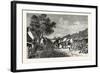 The Main Street of Hué, Capital of the Kingdom of Anam-null-Framed Giclee Print