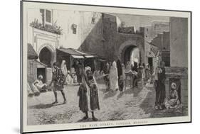 The Main Street, Tangier, Morocco-null-Mounted Giclee Print