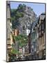 The Main Street with the Felsenkirche, Idar Oberstein, Rhineland Palatinate, Germany, Europe-James Emmerson-Mounted Photographic Print