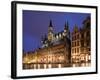 The Maison Du Roi (King's House) on the Famous Grande Place in the City Centre of Brussels, Belgium-David Bank-Framed Photographic Print