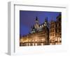 The Maison Du Roi (King's House) on the Famous Grande Place in the City Centre of Brussels, Belgium-David Bank-Framed Photographic Print