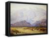 The Majestic Desert-Fred Grayson Sayre-Framed Stretched Canvas