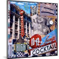 The Majestic High Cocktail-Dave Newman-Mounted Giclee Print