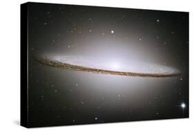 The Majestic Sombrero Galaxy M104 Space Photo-null-Stretched Canvas