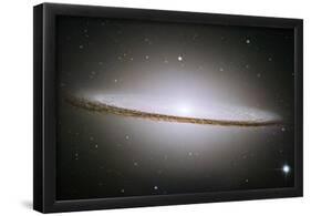 The Majestic Sombrero Galaxy M104 Space Photo-null-Framed Poster