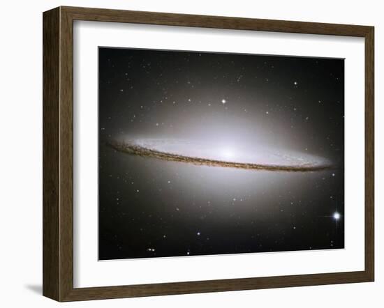 The Majestic Sombrero Galaxy (Messier 104)-Stocktrek Images-Framed Photographic Print