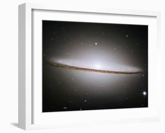 The Majestic Sombrero Galaxy (Messier 104)-Stocktrek Images-Framed Photographic Print