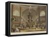 The Majolica Fountain in the International Exhibition-Robert Dudley-Framed Stretched Canvas