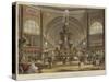 The Majolica Fountain in the International Exhibition-Robert Dudley-Stretched Canvas