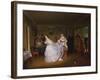 The Major Makes a Proposal, 1851-Pavel Andreyevich Fedotov-Framed Giclee Print