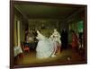 The Major's Marriage Proposal, 1851-Pavel Andreevich Fedotov-Framed Giclee Print