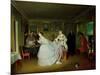 The Major's Marriage Proposal, 1851-Pavel Andreevich Fedotov-Mounted Giclee Print
