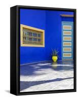 The Majorelle Gardens, Marrakech, Morocco, North Africa, Africa-Charlie Harding-Framed Stretched Canvas
