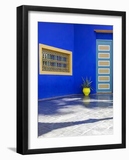 The Majorelle Gardens, Marrakech, Morocco, North Africa, Africa-Charlie Harding-Framed Photographic Print