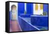 The Majorelle Gardens, Marrakech, Morocco, North Africa, Africa-Charlie Harding-Framed Stretched Canvas